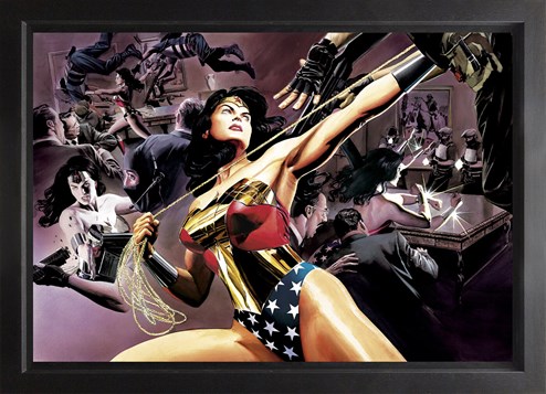 Wonder Woman: Defender Of Truth (Box Canvas Deluxe) by DC - Framed Box Canvas Deluxe